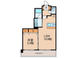 ラグゼナ用賀の物件間取画像